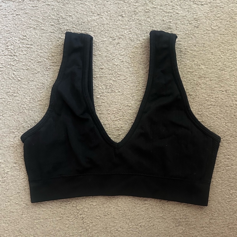 Aerie black seamless bralette